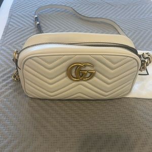Cream GUCCI Crossbody Bag